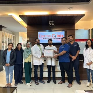 Congratulations Dr.Santosh Reddy for completing 3 month KSK SURGICALS HANDS ON HAIR TRANSPLANT TRAIN