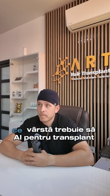 Te gândești la un transplant de păr, dar nu știi dacă ai vârsta potrivită? 👨‍⚕️

În acest video dis