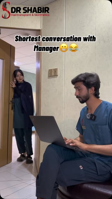 When manager gives you task at 7:55 PM
😒🙄

#drshabir #peshawar #hairtransplant #reels #prgf