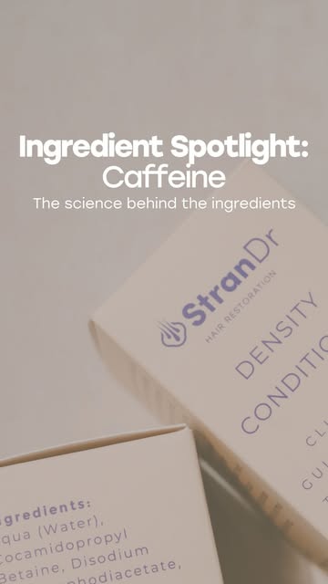 Caffeine isn’t just part of your morning ritual. 

In hair care, caffeine is a powerful ingredient u