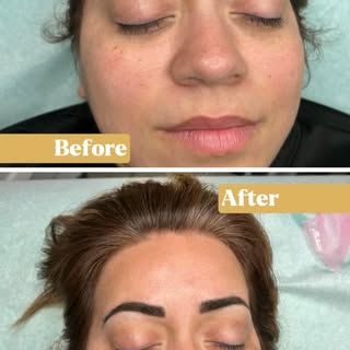 Beautiful brows. DM me for a free consult. 💞