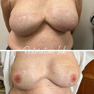Today I had the honor of creating a 3D areola tattoo for a client as part of her healing journey. 🤍