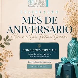 Agosto é um mês muito especial para mim: celebramos o aniversário da clínica e também o meu. ✨

E qu
