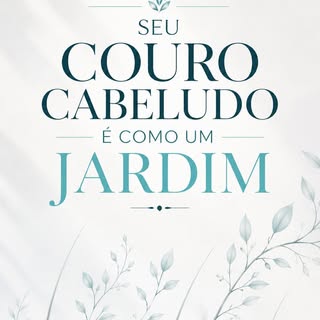 Um cabelo saudável começa muito antes dos fios: começa no couro cabeludo. 🌱

Assim como um jardim p
