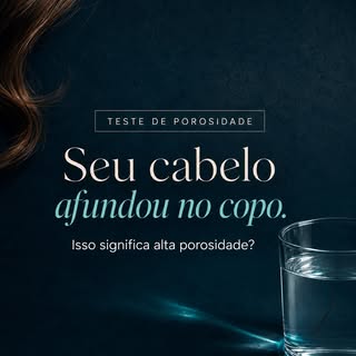 Na internet, um fio dentro de um copo parece capaz de revelar exatamente do que o cabelo precisa. Na