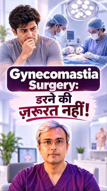 Gynecomastia surgery ko lekar chinta bilkul mat karein! ✅ Lekin kya aapko pata hai ki surgery ke baa