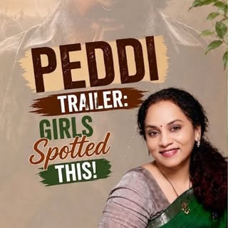 Everyone watched the PEDDI trailer, but many girls noticed one thing—Ram Charan’s thick, healthy-loo