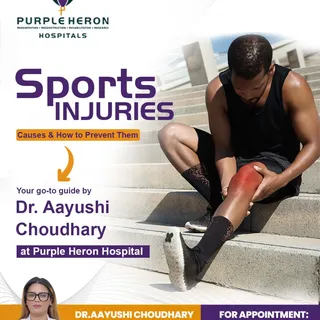 Sports injuries: No worry when Dr. Aayushi choudhary is here 

From sprains and fractures to overuse