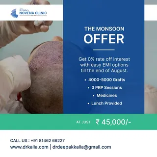 Monsoon Offer on Hair Transplant !

https://drkalia.com/
.
.
.

#hairtreatment #Hairtransplantrepair