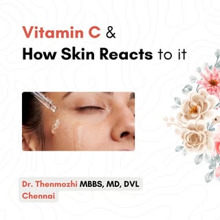 🎉 Vitamin C & How Skin Reacts to it ?
.
🌸 𝙁𝙤𝙡𝙡𝙤𝙬 𝙪𝙨 𝙛𝙤𝙧 𝙢𝙤𝙧𝙚 𝙎𝙠𝙞𝙣𝙘𝙖𝙧𝙚 & 𝙃�