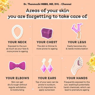 🎉 Areas of your Skin your are forgetting to take care of 
.
🌸 𝙁𝙤𝙡𝙡𝙤𝙬 𝙪𝙨 𝙛𝙤𝙧 𝙢𝙤𝙧𝙚 𝙎