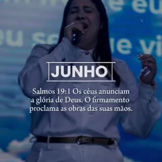 Iniciando junho com a certeza de que Aquele que é o Alfa e o Ômega já desenhou cada dia deste mês. O