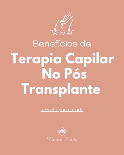 Terapia Capilar no Pós-Transplante: Por que é tão importante?

Após o transplante capilar, o couro c