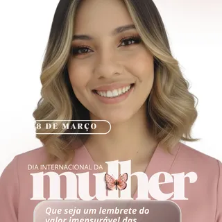🌷 Feliz Dia da Mulher!

Hoje celebramos a força, a coragem e a beleza de todas as mulheres.
Que nun