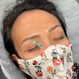 Do you see the muscle pull difference in pic 1 vs. pic 2? 🤨 This is the reason we map your brows si