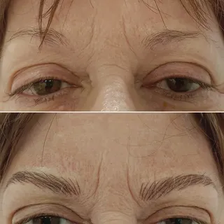 Reconstrucción del diseño de cejas con micropigmentación para una mirada llena de vitalidad 🌻#micro