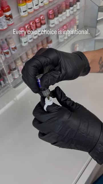 That little drop represents a lot more thought than you might realize…

Pigment selection is a perso