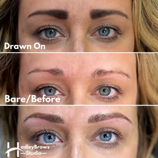 Session 1 NanoBrows. Happy Mothers Day to this Beauty #hadleybrows #nanobrows #saginawbrows #microbl