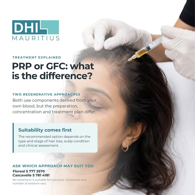 PRP or GFC? Which approach may be suitable for you? 🩸

Both are regenerative approaches that use co