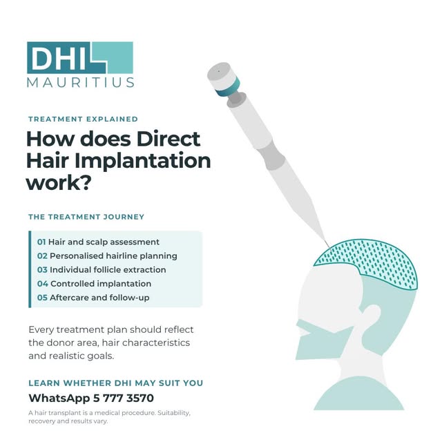 How does Direct Hair Implantation work?

The DHI journey begins with a detailed hair and scalp asses
