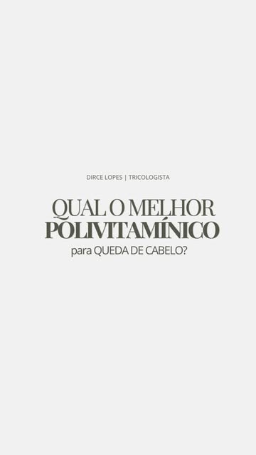 Você já tomou algum desses? 👇
✔️ Lavitan
✔️ Imecap Hair
✔️ Pantogar
✔️ Peel Food
✔️ Gummy hair

Ele