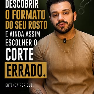 Quando falamos em visagismo, muita gente pensa apenas no formato do rosto.

Mas pessoas não são apen
