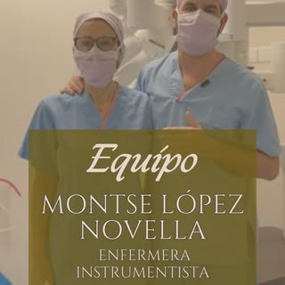 Hoy quiero presentaros a @montseln.priv de @micromedical._ , mi mano derecha en quirófano.

Su expe