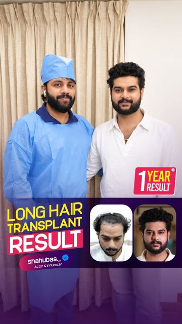 LONG HAIR TRANSPLANT RESULT!

For package details, kindly contact us.
☎️ Trivandrum +91 97454 33344
