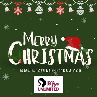 Merry Christmas from all of us at Wigs Unlimited! 🎄✨ Thank you for trusting us with your beauty thi