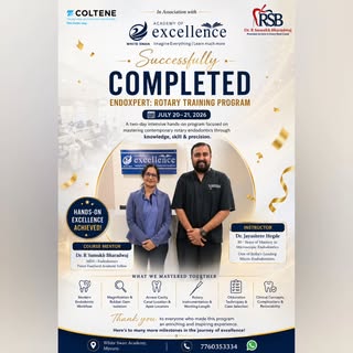 I am delighted to share that I successfully completed my responsibilities as the Course Coordinator 