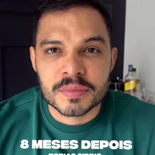 O @tobias.cirino completou oito meses de evolução e hoje se sente mais confiante e seguro do que nun