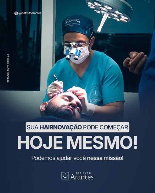 Sua mudança pode começar com uma decisão. 💙

No Instituto Arantes, cada transplante capilar é plane