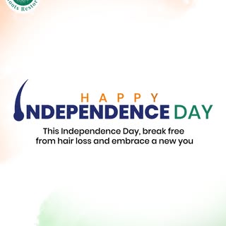 Happy Independence Day! 🇮🇳
This Independence Day, break free from hair loss worries and embrace th