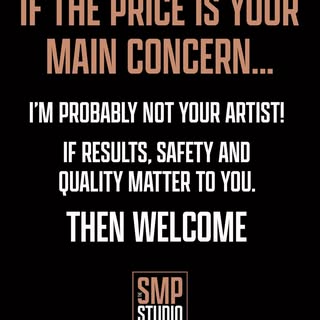 If the price is your main concern, I’m probably not your artist!
•
If results, safety and quality ma