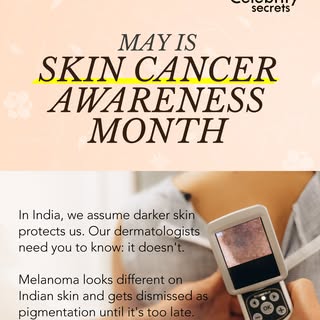 This Skin Cancer Awareness Month, let’s break the myth that darker skin is immune to skin cancer. Ea