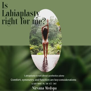 Your comfort and confidence matter in every part of your body.

Labiaplasty is a personalized proced
