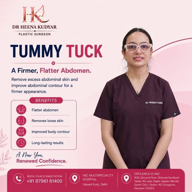 Thinking about a flatter, firmer abdomen?

A tummy tuck (abdominoplasty) is a surgical procedure tha