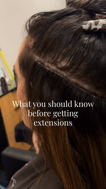 Things you should know before getting extensions…

Pain is not normal. A little tenderness is to be 