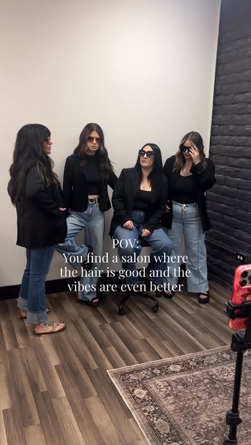We don’t just do good hair around here — we create an atmosphere where you can unwind, relax, and be
