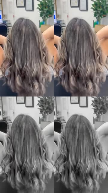 More than faded color… there was also new growth in a different shade 👀
We blended everything toget