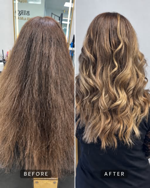 Soft golden balayage ✨
Finished with a hair treatment for a softer, smoother feel. 🤎

Book your ref