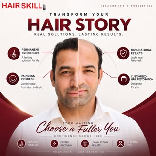 Transform your hair story with real solutions and lasting results. At Hair Skill Clinic, we design c