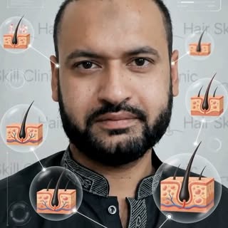 Hair transplant results take patience, not just a day!  Witness the incredible 6-month journey to a 