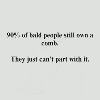 🤣 Ditch the comb and embrace the clippers! 

#bald #scalpmicropigmentation #smp #buffalony #716 #th