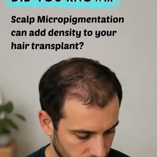Most people don’t realize this 👇
If you’ve had a hair transplant but still feel like it’s a bit thi