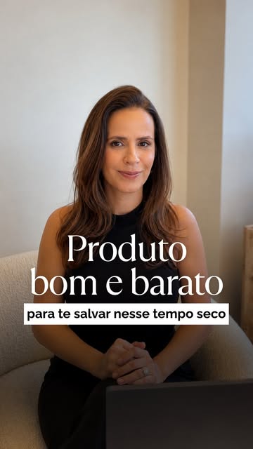 Um produtinho bom, barato e com várias utilidades para ter por perto, principalmente nos dias mais s
