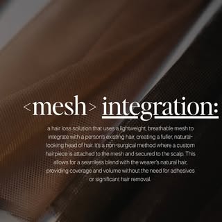 Let’s talk mesh integration 👑

One of the most natural-looking, secure, and confidence-boosting sol