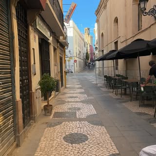 Camino a la Alcazaba de Badajoz