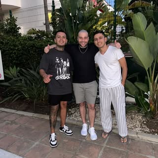 Estos dos hermanos fueron el principio de MICROPIGMENTACIÓN CAÑETE,muchas gracias César y Jorge!!!!!