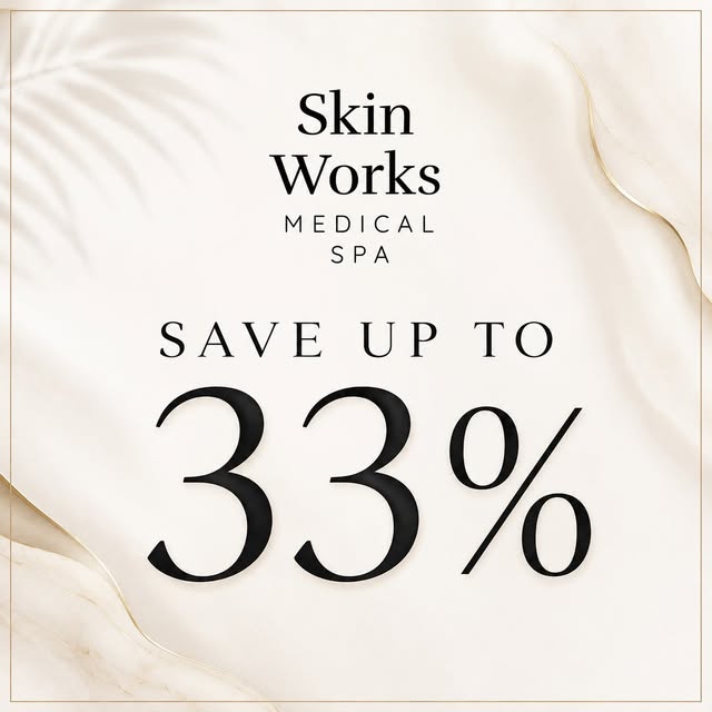 Your favorite treatments. Better timing. Better pricing. ✨

The Skin Works Labor Day Sale is here, w